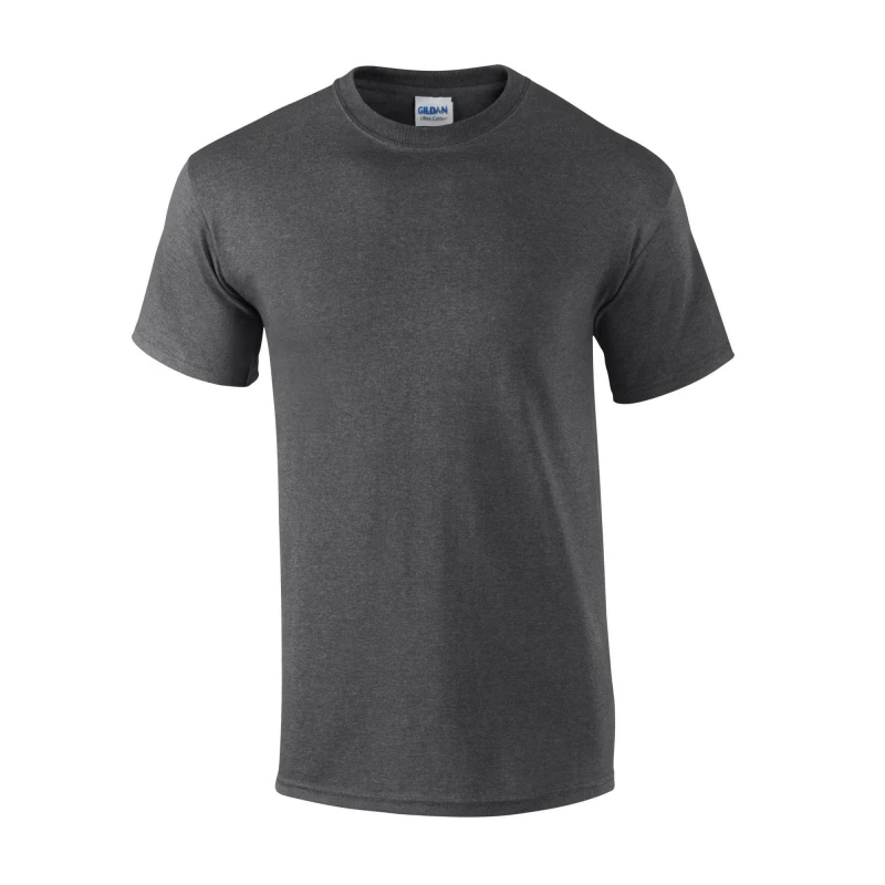 Image of Gildan Mens Heather T-Shirt in Grey Size: Small Grey Male S