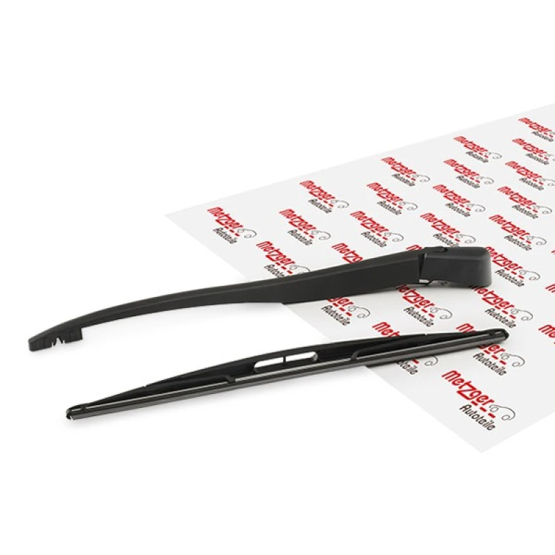 Image of METZGER 2190269 Wiper Arm with wiper blade, Rear, with cap Wiper Arm,windscreen washer (301)