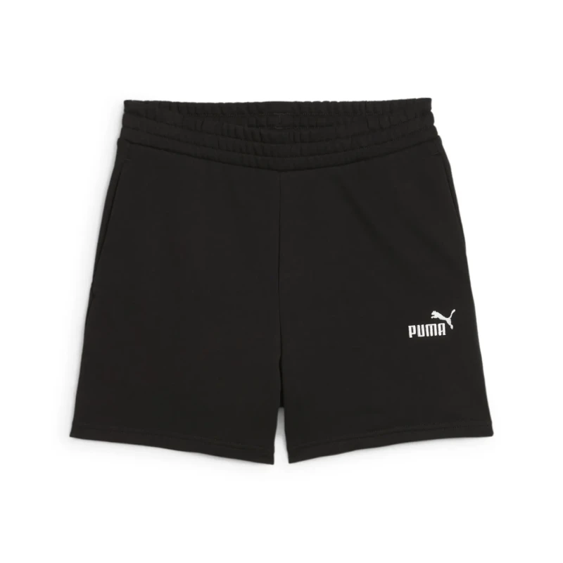Image of Puma Womens shorts Puma Essential Small No. 1 Logo 5" Noir Female L