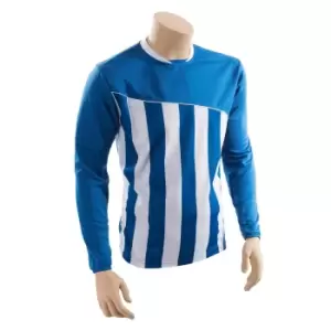 Image of Precision Unisex Adult Valencia Football Shirt (S) (Royal Blue/White)