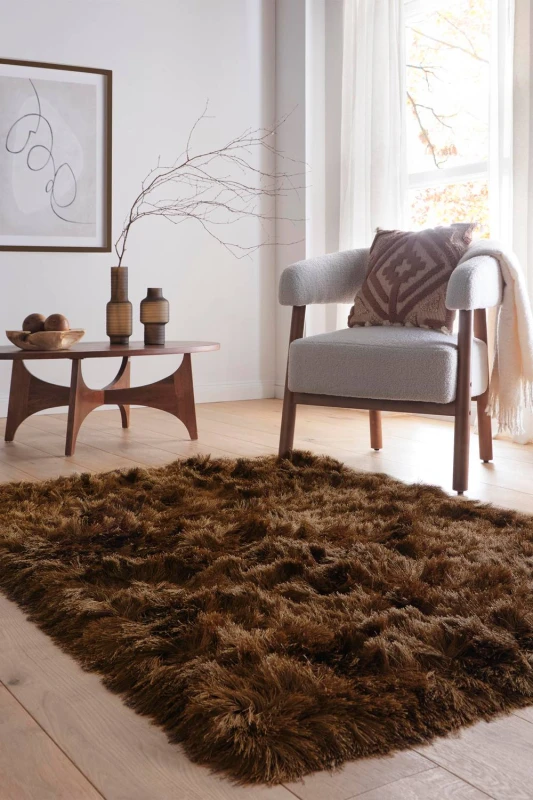 Image of Origin s Glamour Deluxe Mocha in Dark Brown Size: 200cm x 290cm Dark Brown Unisex 200cm x 290 cm