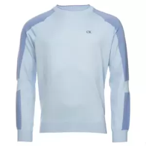 Image of Calvin Klein VELETO CREW SWEATER - AIRBlue - XXL