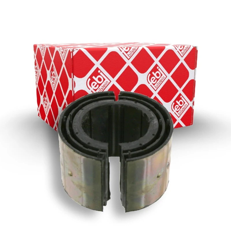 Image of FEBI BILSTEIN 24556 Stabilizer Bushes Front, Elastomer Elastomer Anti-roll Bar Bush Kit (1334)