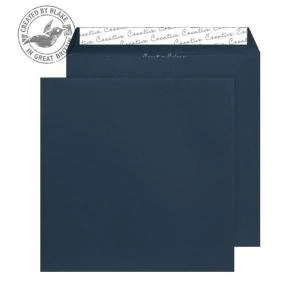 Image of Creative Colour Oxford Blue Peel and Seal Wallet 220x220mm Ref 520