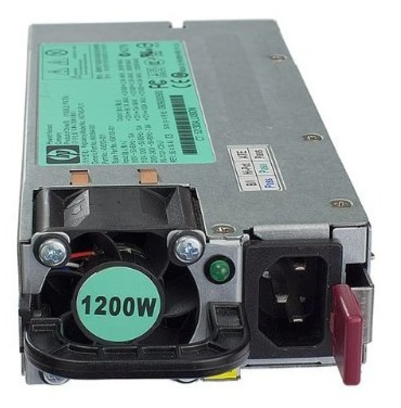 Image of HPE 498152-001 power supply unit 1200 W Black. Silver