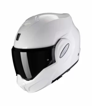 image of Scorpion Exo-Tech Motorcycle Helmet White