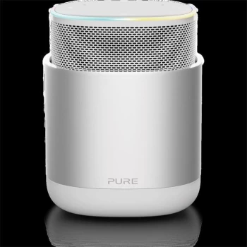 image of Pure Pure DiscovR Smart Speaker - Silver/White