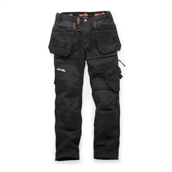 Image of Scruffs Womens Trade Flex Holster Trousers Black - 6R