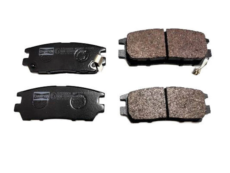 Image of CHAMPION 572200CH Brake pad set with acoustic wear warning Brake Pad Set,disc brake (402)