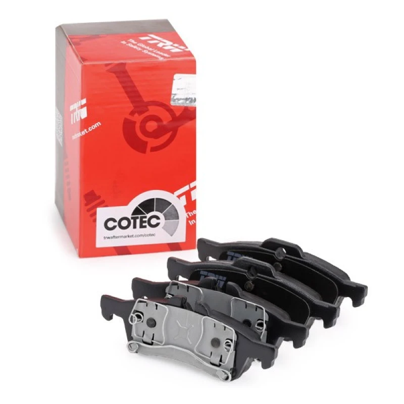 Image of TRW GDB1561 Brake pad set prepared for wear warning indicator Brake Pad Set,disc brake (402)