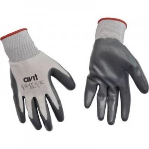 Image of AVIT AV13073 Nitrile Protective glove Size 10, XL EN 388, EN 420 1 Pair