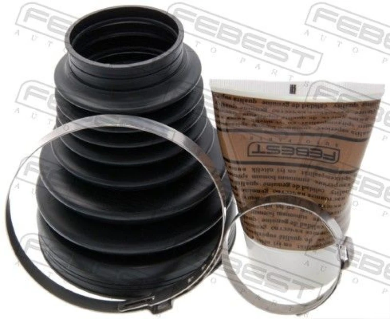 Image of FEBEST 2715P-XC CV Boot transmission sided, PVC PVC Bellow,drive shaft (194)