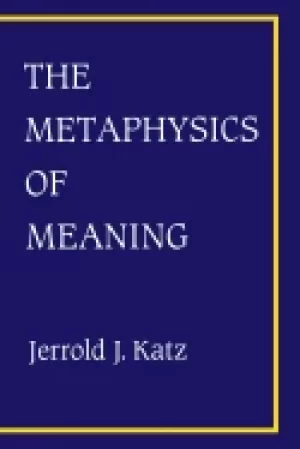 Image of metaphysics of meaning