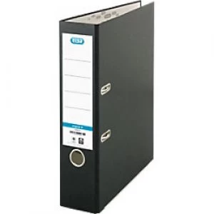 Image of Elba Smart Lever Arch File 80 mm Polypropylene 2 ring A4 Black
