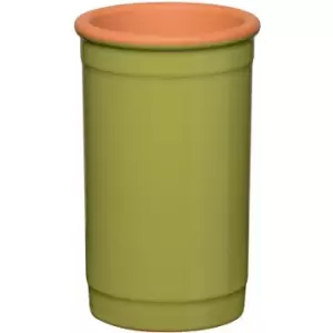 image of Premier Housewares - Lime Green Clay Wine Cooler