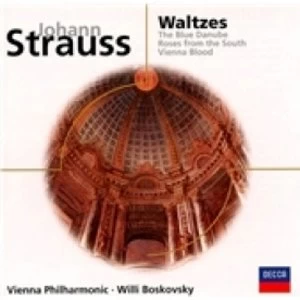 image of Johann II Strauss Waltzes / Blue Danube CD