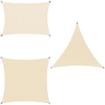 Image of Awnings Oxford Sun Protection UV50+ Water-repellent Cream, Dreieck 5x5x5m (de) - Detex