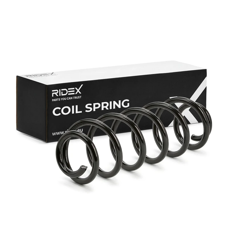 Image of RIDEX 188C2490 Coil spring Rear Axle Coil Spring (188)