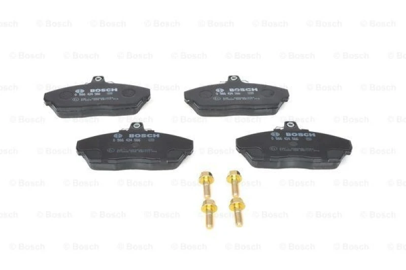 Image of Brake pad set Bosch 0 986 424 566