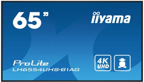 image of iiyama 65" ProLite LE6540UHS-B1 4K Ultra HD LED Monitor