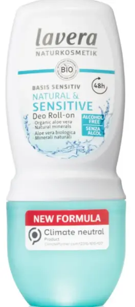 image of Lavera Basis Sensitiv Roll On Deodorant 50ml