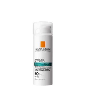 image of La Roche-Posay Anthelios Oil Correct Suncream SPF50 50ml