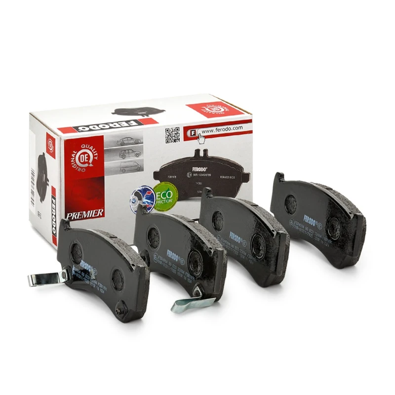 Image of FERODO Brake pad set FERODO FDB1091