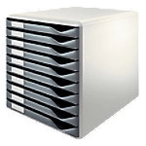 Image of Leitz Drawer Unit Form Set Dark Grey 29 x 35.5 x 28.5 cm