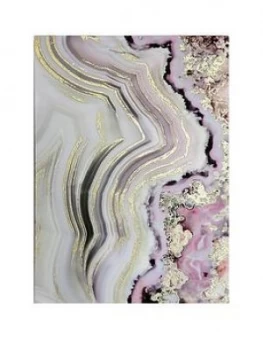 Image of Arthouse Pink Agate Gloss Canvas