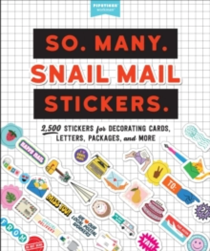 Image of So. Many. Snail Mail Stickers. : 2,500 Stickers for Decorating Cards, Letters, Packages, and More Paperback / softback