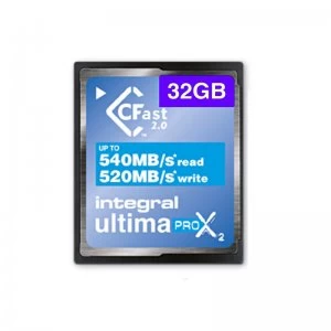 Image of Integral Ultima PRO X2 CFast 32GB Memory Card