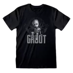 Image of Guardians of the Galaxy - Groot Unisex Large T-Shirt - Black