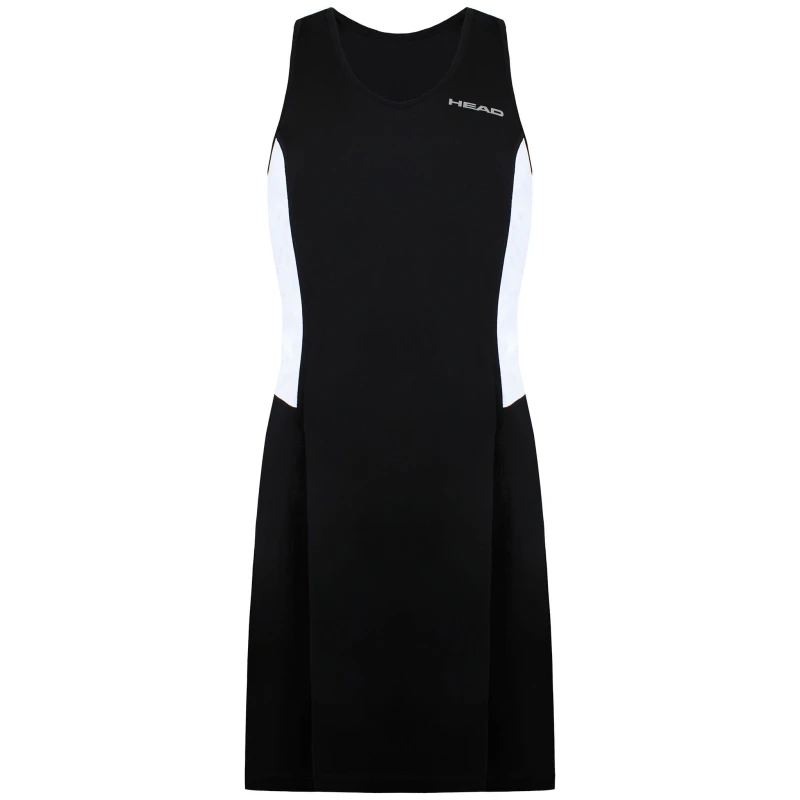 Image of Head Womens Club Black Tennis Dress Size: 2XL Black Female 2XL
