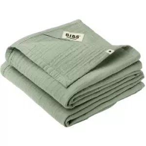 Image of BIBS Muslin Cloth cloth nappies Sage 2 pc