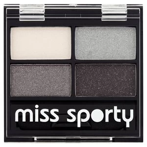 image of Miss Sporty Studio Colour Quattro Eyeshadow Smoky Black