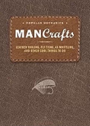 Image of man crafts leather tooling fly tying ax whittling and other cool things to