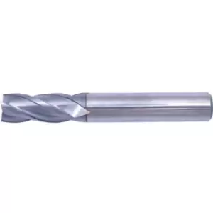 image of SwissTech 10.00MM Series 50 Carbide 4 Flute Plain Shank Short Series End Mills -