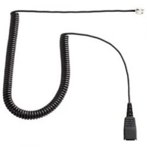 image of Jabra GN Quick Disconnect To RJ45 Cable - Curly