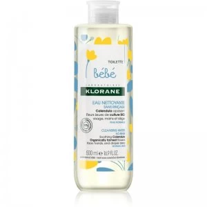 image of Klorane Bebe Calendula Rinse-Free Cleansing Water For Normal Skin 500ml