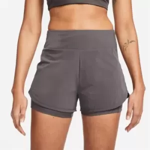 image of Nike Dri-FIT Bliss 2N1 Short - Grey