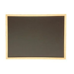 image of 5 Star Office Chalk Board Wooden Frame W900xH600mm