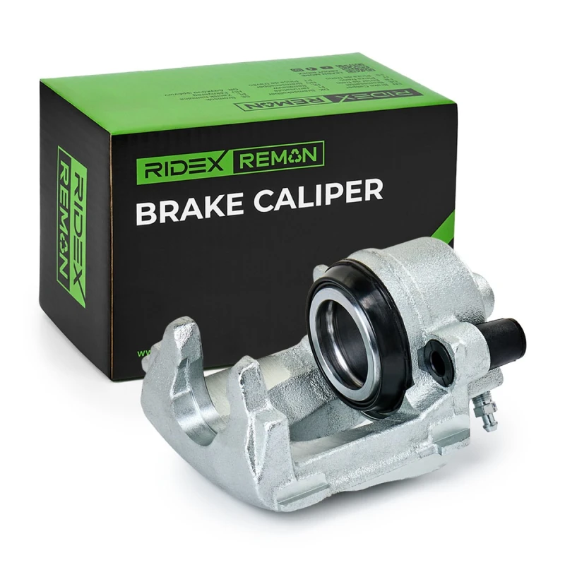 Image of RIDEX REMAN 78B3281R Brake caliper Front Axle, without electric motor Grey Cast Iron Brake Caliper (78)