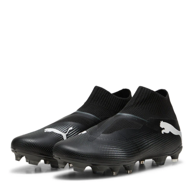 Image of Puma Future 7 Match+ Laceless Firm Ground Football Boots Firm Ground Football Boots 6 (39) Black 20309903260