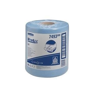 image of Original Wypall L10 Wipers Centrefeed Airflex Blue Pack of 6 Rolls