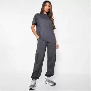 Image of I Saw It First Petite Cargo Jogger - Grey