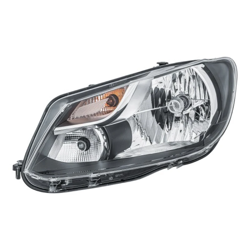 Image of HELLA 1EL 010 551-011 Headlights P21W, Left, with bulbs, FF Headlight (259)