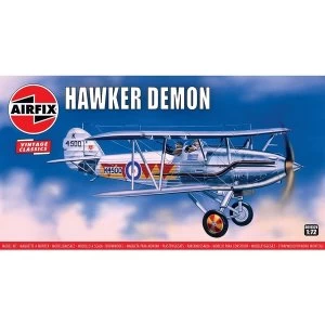 Image of Hawker Demon Vinatge Classic Aircraft Air Fix Model Kit