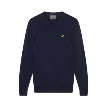 Image of Lyle and Scott Golf Neck Pullover - Blue