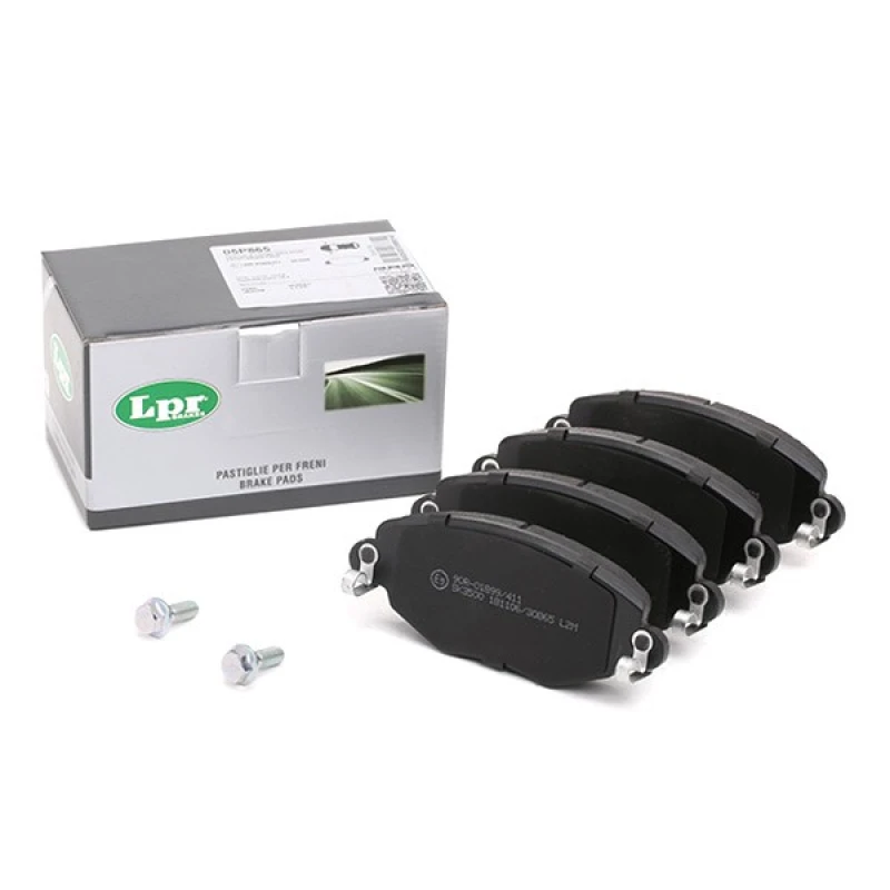 Image of LPR 05P865 Brake pad set with bolts/screws Brake Pad Set,disc brake (402)