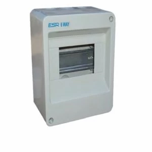 Image of ESR IP40 Insulated Modular Consumer Unit Enclosure Without Doors - 2 Way